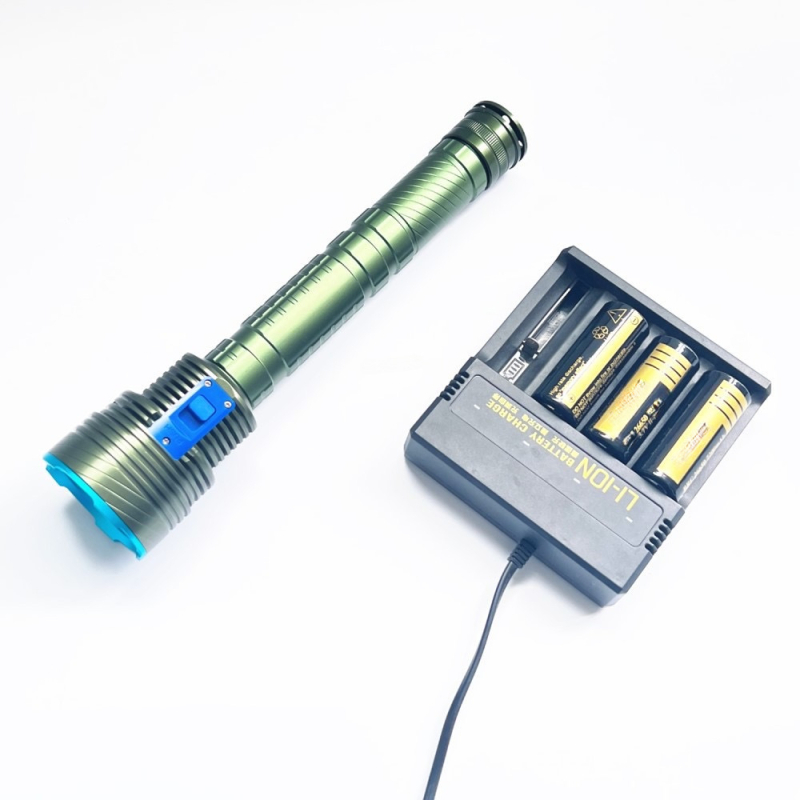 Dx9 ronilačka svjetiljka, s punjivom 26650, vodootporna do 100 m, 9 LED, T6/L2