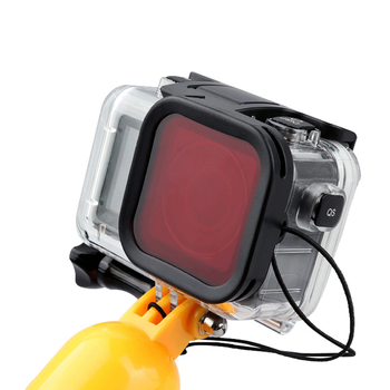 Piros és lila szűrőkészlet DJI Osmo Action vízálló tokhoz