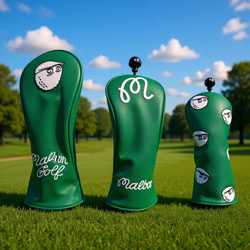 Nova futrola za golf palicu s trodimenzionalnim izšivanjem – unisex kožna zaštita s višestrukom funkcijom