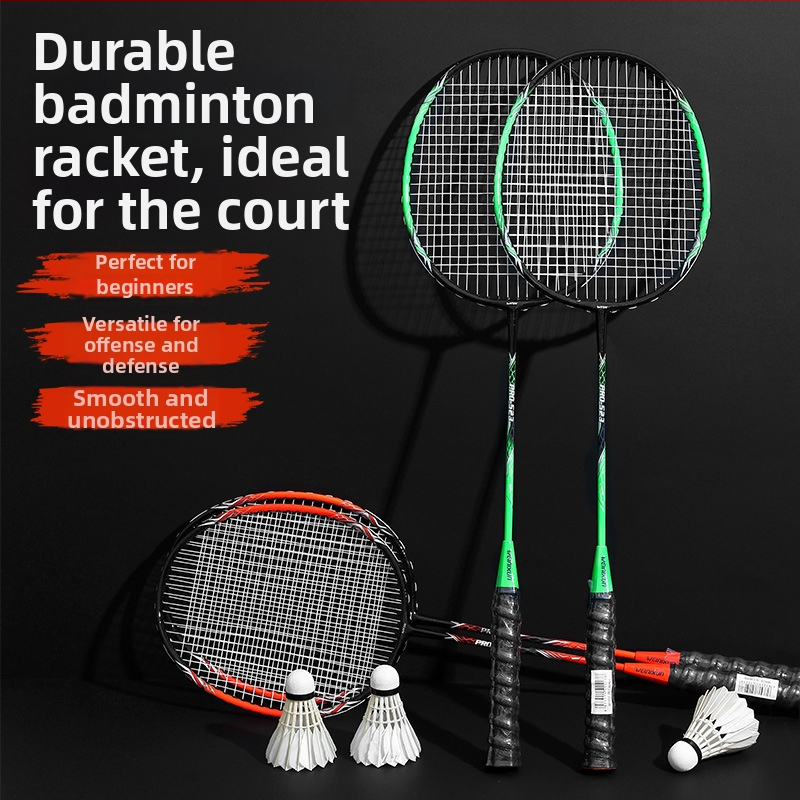 Winison set dviju badmintonških reketa – izdržljiv dvobojni okvir za trening, za početnike