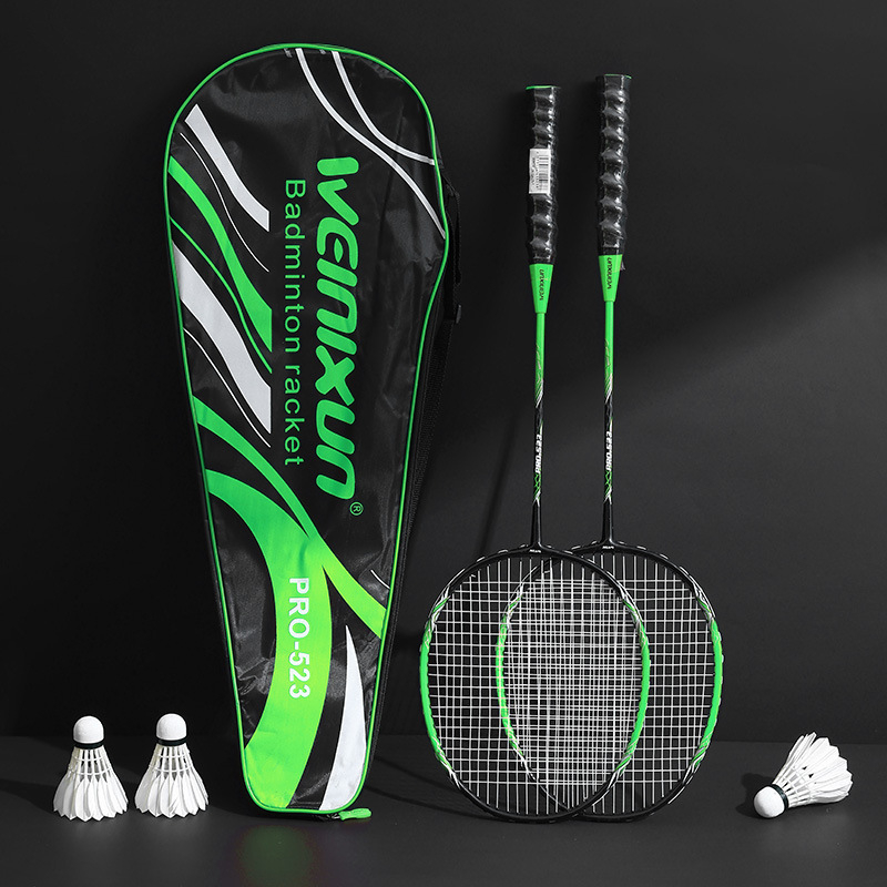 Winison set dviju badmintonških reketa – izdržljiv dvobojni okvir za trening, za početnike