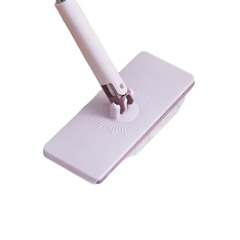 Mop bez dodirivanja s automatskim push-pull mehanizmom i ponovno upotrebljivom krpom za čišćenje podova i uklanjanje prašine