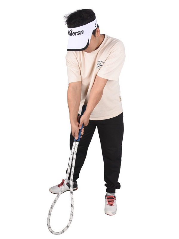 Golf fitness uže za snažan trening zamaha, poboljšava brzinu zamaha, snagu i ritam, za unutarnji i vanjski trening