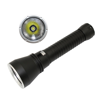 Lanternă LED XHP70 pentru scufundări, lumină galbenă și albă, 26650 reîncărcabilă, control magnetic, reglaj continuu al intensității