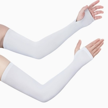 Mâneci subțiri de protecție solară pentru brațe, material Ice Silk, protecție UV, personalizabile