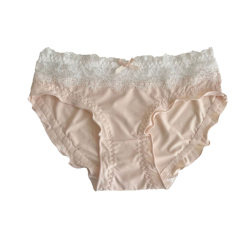 Ljetne tanke ženske gaćice s francuskim stilom, seksi, od Ice Silk tkanine, s pamukom u području prepona