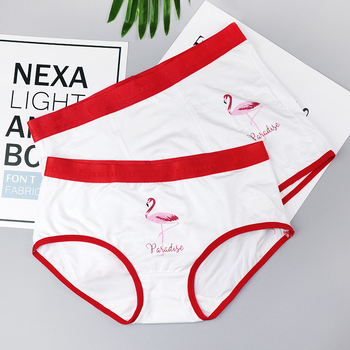 Flamingo otisak, srednji pojas, muške bokserice i ženske gaćice od modalnog materijala