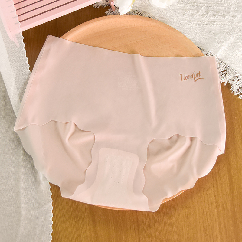 Ženske bešavne gaćice, ultra-tanke, s osjećajem gole kože, od ice silk, udobne i prozračne