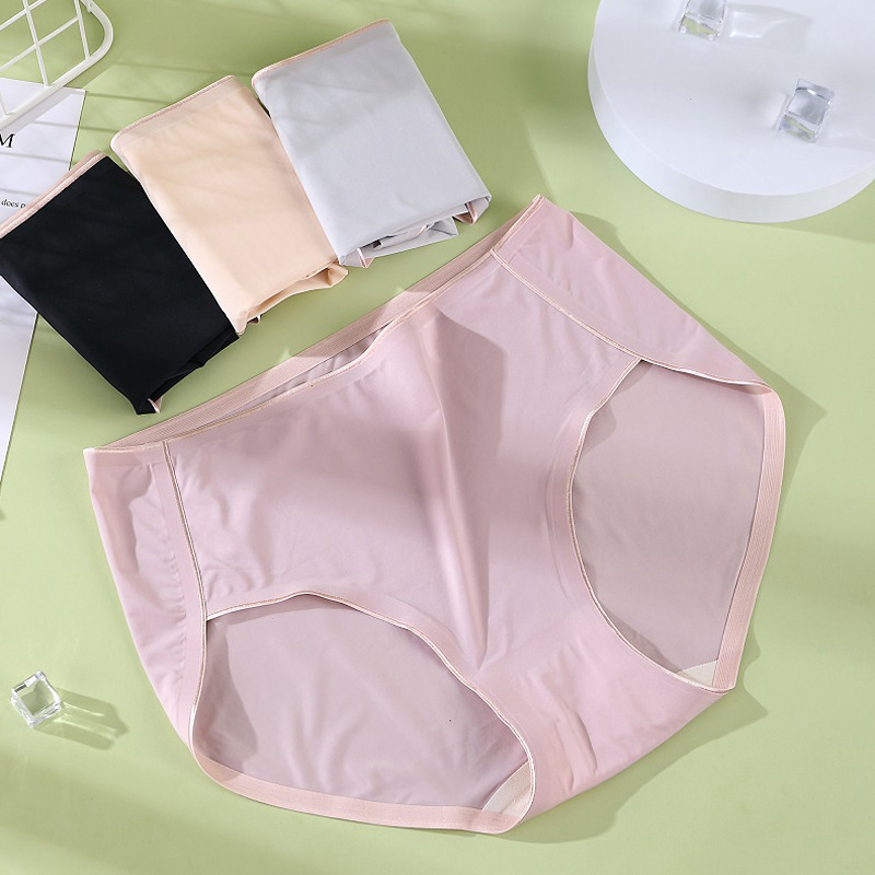 Ljetno žensko donje rublje od Ice Silk, plus veličina, bez šavova, u jednom komadu, jednostavno, udobno, prozračno, brzo se suši