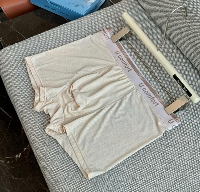 Muške ljetne bokserice od ice silk materijala, ultra tanke, antibakterijske, prozračne, brzo sušeće, visoke elastičnosti