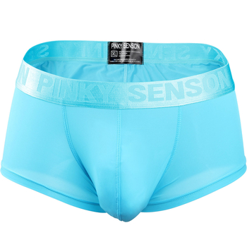 Muške bokserice od Ice Silk, niska struka, jednobojne, prozračne, velike veličine