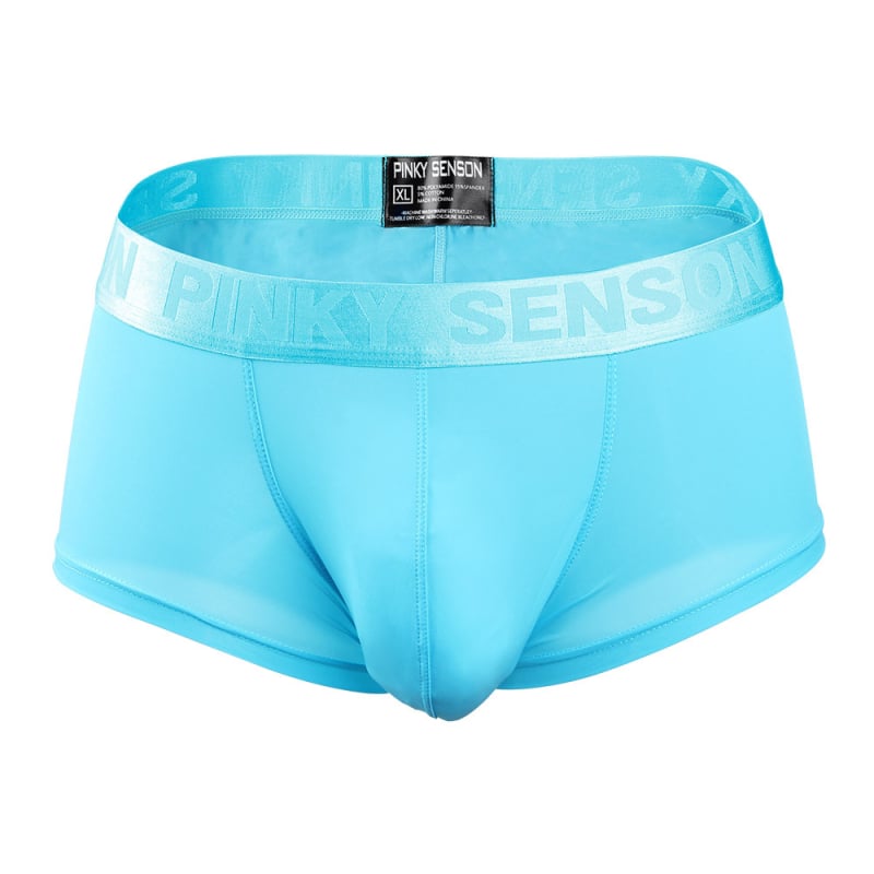 Muške bokserice od Ice Silk, niska struka, jednobojne, prozračne, velike veličine
