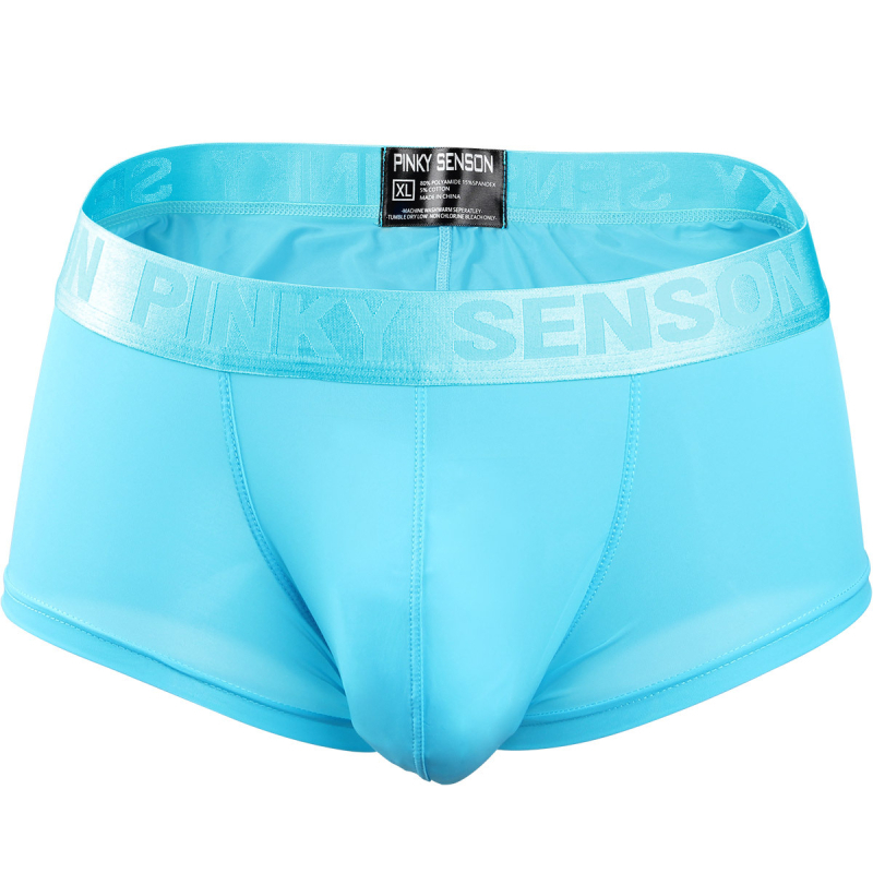 Muške bokserice od Ice Silk, niska struka, jednobojne, prozračne, velike veličine