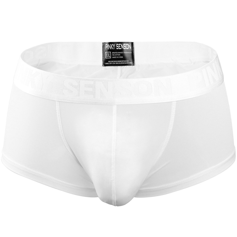 Muške bokserice od Ice Silk, niska struka, jednobojne, prozračne, velike veličine