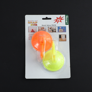 Kuka na zid s vakuumom, bez bušenja, za kuhinju i spavaću sobu, PVC+PP, jedan kuk, moderan jednostavan dizajn, nosivost 1–3 kg
