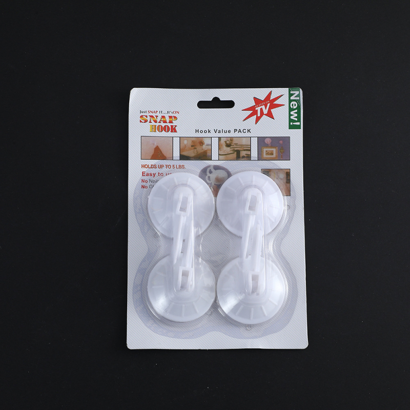 Kuka na zid s vakuumom, bez bušenja, za kuhinju i spavaću sobu, PVC+PP, jedan kuk, moderan jednostavan dizajn, nosivost 1–3 kg