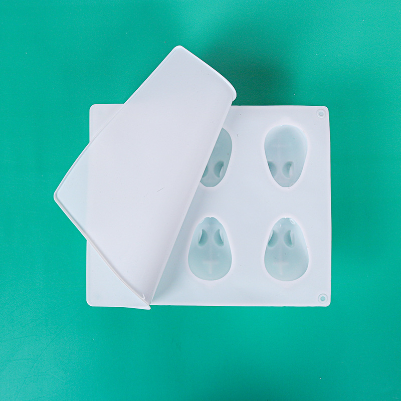 Šestodjelna silikon forma za puding s 3D zekom dizajnom – za pečenje, kolače i mousse – DIY