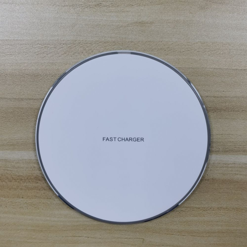 Stolni bežični punjač za Android i iPhone, izuzetno tanak aluminijski spoj, prijenosna baza za brzo punjenje
