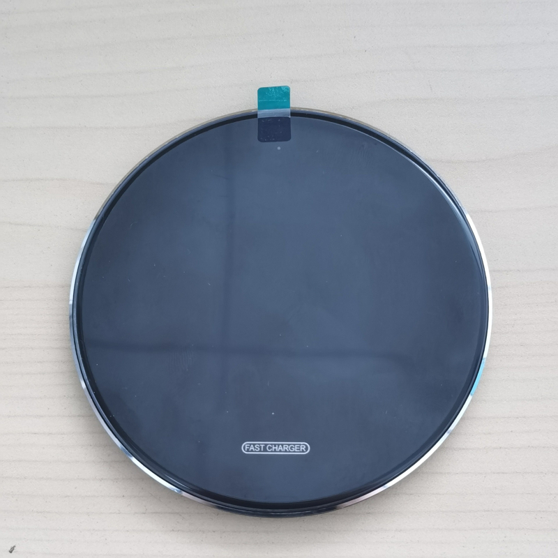 Stolni bežični punjač za Android i iPhone, izuzetno tanak aluminijski spoj, prijenosna baza za brzo punjenje