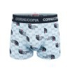Muške boxerice s otiskom Ice Silk, srednja visina, slobodan kroj, prozračne, antibakterijske, udobne za sve sezone
