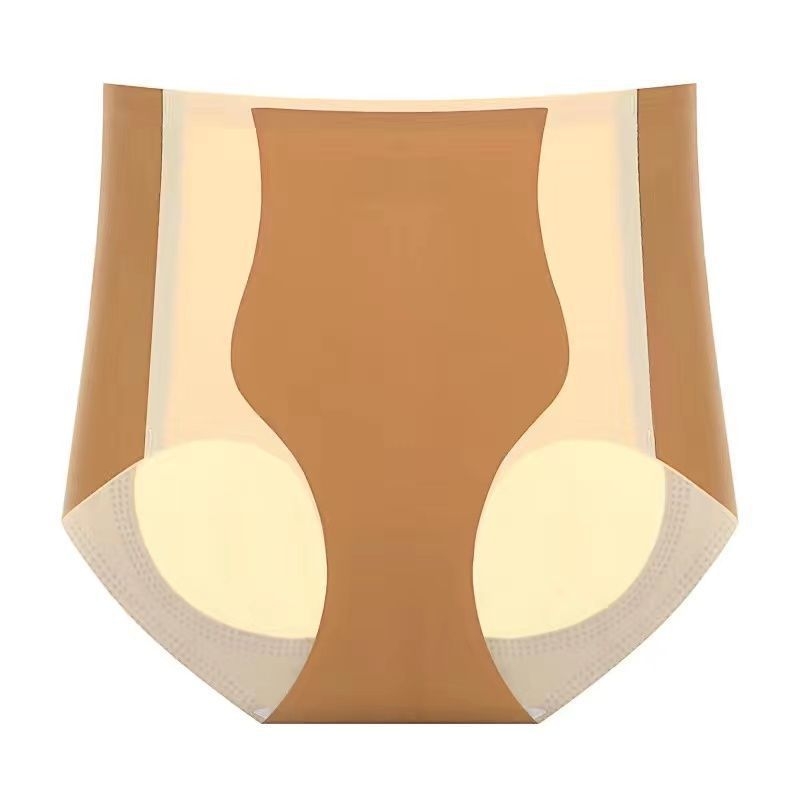 Donje rublje srednjeg pojasa za kontrolu trbuha i podizanje stražnjice, prozračni Ice Silk materijal, tanak kroj