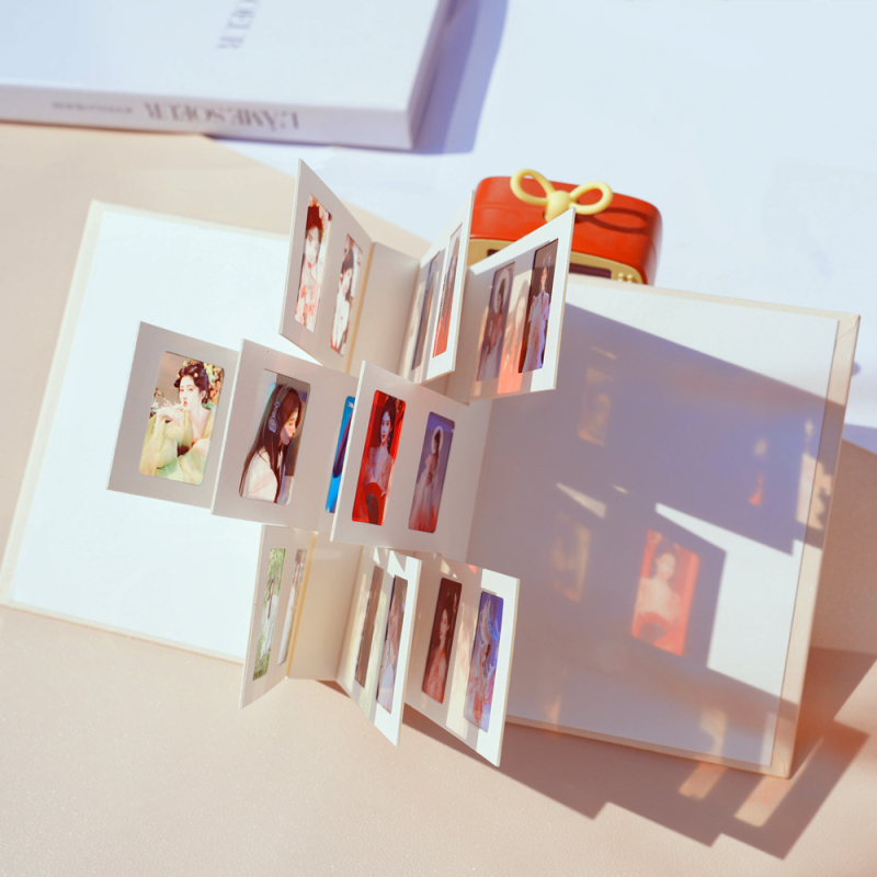 Svjetlo i sjena 3D fotoalbum – DIY sklopivi fotoalbum za parove i prijatelje