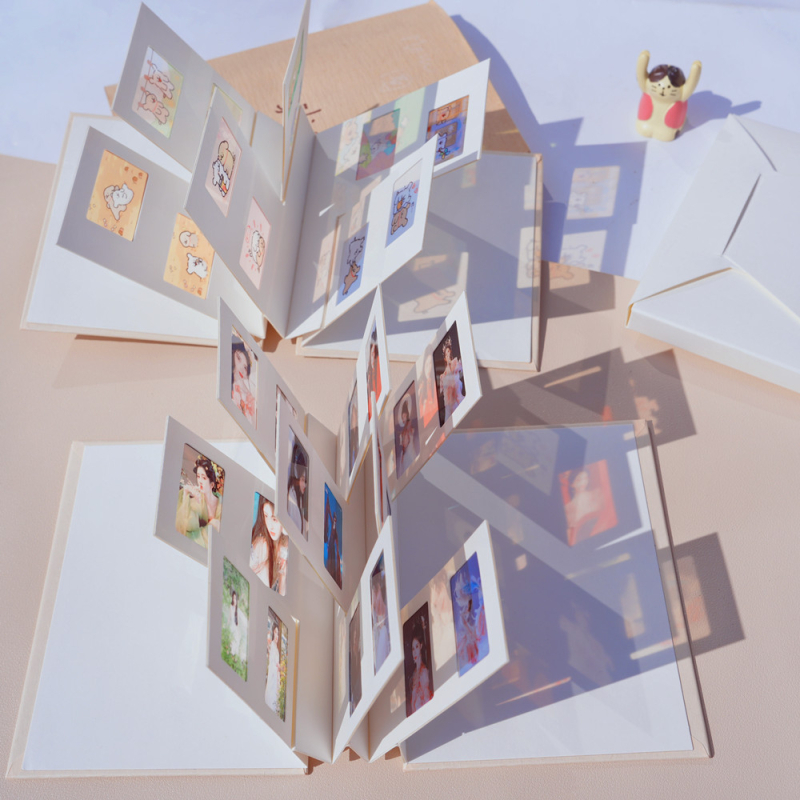 Svjetlo i sjena 3D fotoalbum – DIY sklopivi fotoalbum za parove i prijatelje