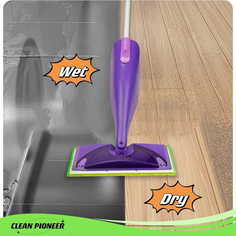 Zamjenski mikrovlaknasti jastučić za Swiffer WetJet plosnati mop – ponovno upotrebljiva glava mop