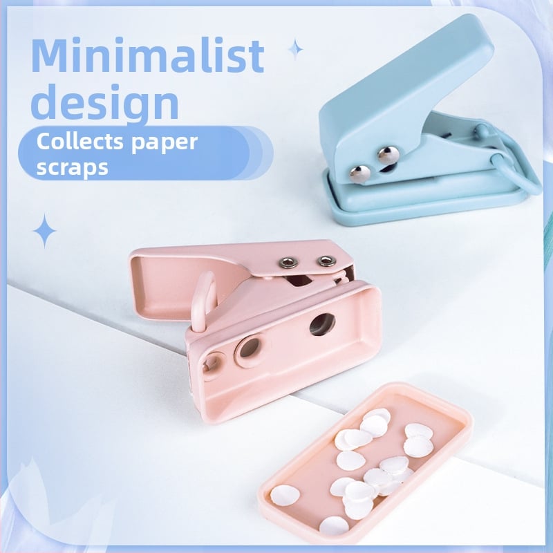 Mini kruhový dierovač – ručný DIY pre karty a archívy