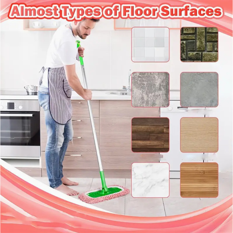 Zamjenska krpa Swiffer Mop – za suho i mokro čišćenje, rotirajuća krpa