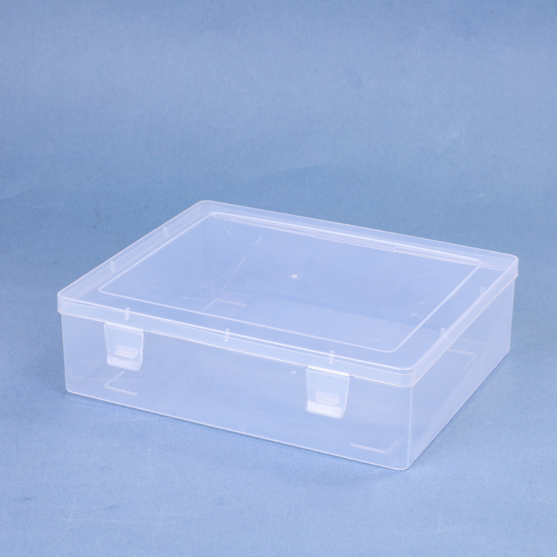 DIY set kutija za pohranu perlica za nokte i nakita – prozirni plastični organizator, PP, 22×17.5×6 cm, 1 L, mogućnost slaganja, otporan na prašinu