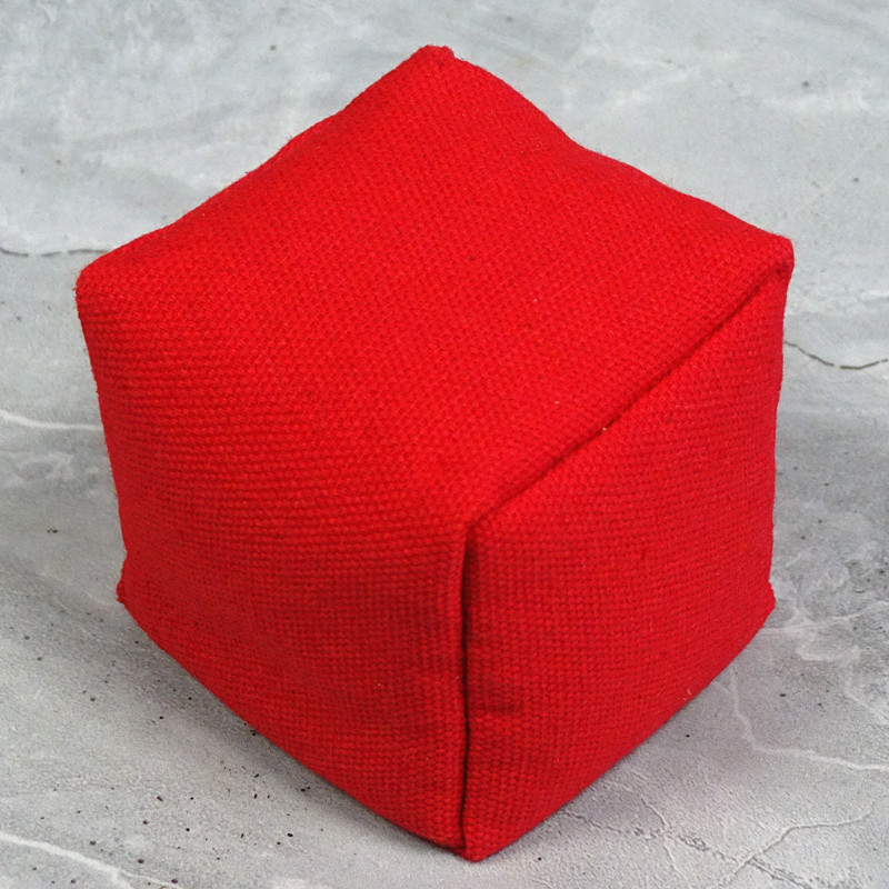 Gyerekeknek való homokzsák dobáláshoz, óvoda és általános iskola számára, textil edzőeszköz, méret 7x7