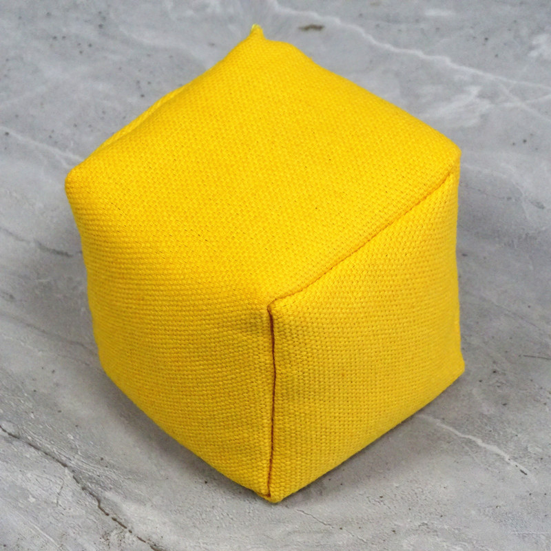 Gyerekeknek való homokzsák dobáláshoz, óvoda és általános iskola számára, textil edzőeszköz, méret 7x7