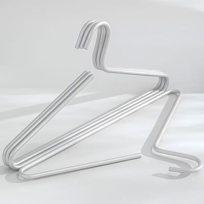 Vješalica za odjeću od aluminijske legure, kućna upotreba, unisex za muškarce i žene, za odrasle, s debelijom konstrukcijom, luksuzan dizajn, vrhunska vješalica za kapute