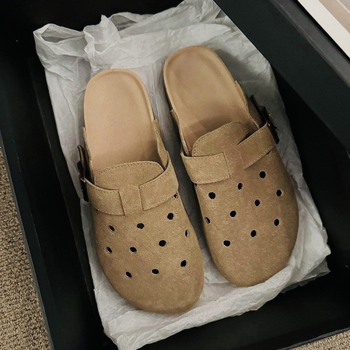 Ženske sandale od PVC inspirirane Birkenstock, zatvoren prst, izuzetno mekane, protuklizne, 2025 jesen-zima