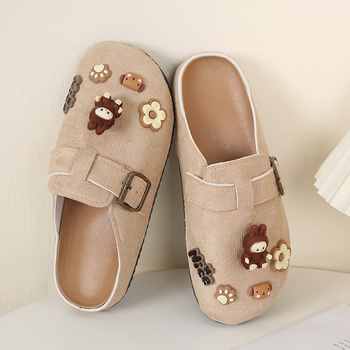 Ženske sandale od PVC inspirirane Birkenstock, zatvoren prst, izuzetno mekane, protuklizne, 2025 jesen-zima