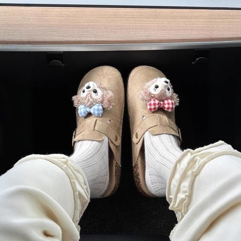 Ženske sandale od PVC inspirirane Birkenstock, zatvoren prst, izuzetno mekane, protuklizne, 2025 jesen-zima