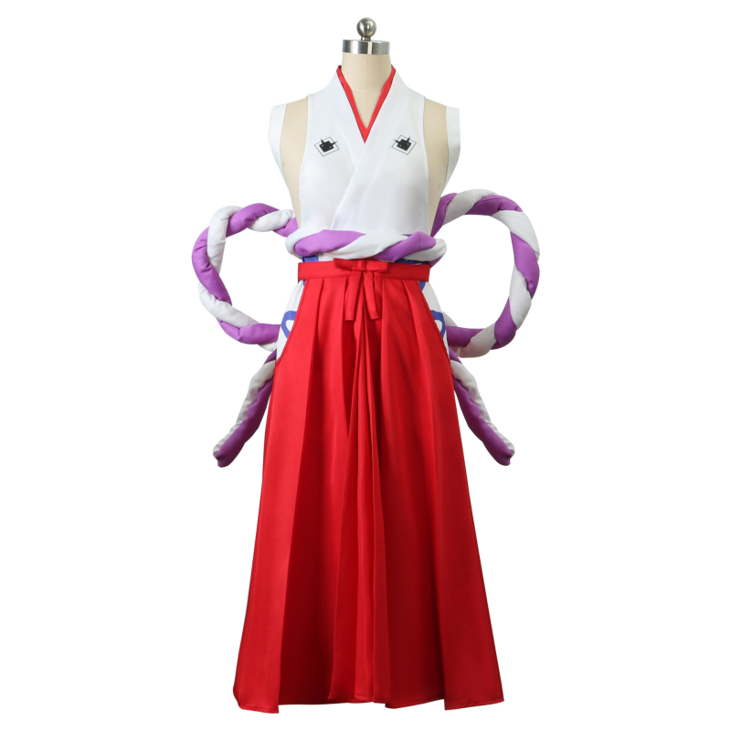 Yamato cosplay kostim iz One Piece — anime odijelo s naduvanim rukavima za Halloween, zabave i nastupe