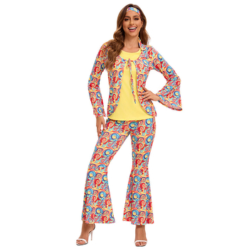 Par kostima za par u stilu 70-ih: retro hippie disco kostimi s inspiracijom indijanaca