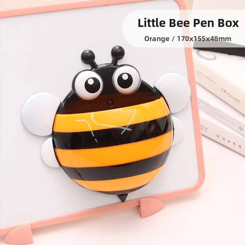 Little Bee magnetski držač olovke za ploču, s kutijom za kredu i gumicom za ploču, u četiri boje