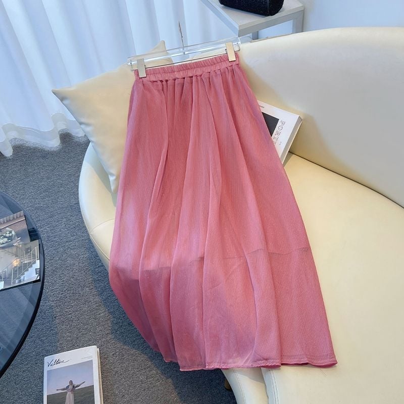 Ružičasta haljina čipao za žene sa stojećim ovratnikom, ljeto, elegantno