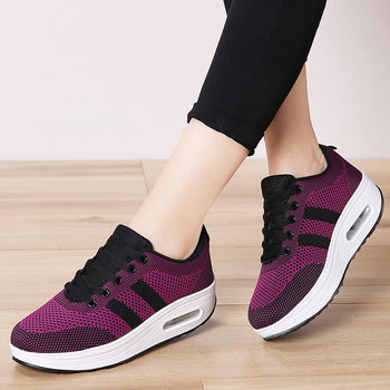 Nove ženske tenisice flyknit s air cushion, proljeće 2024, casual platform tenisice