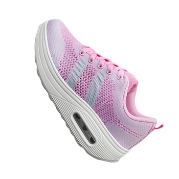 Nove ženske tenisice flyknit s air cushion, proljeće 2024, casual platform tenisice