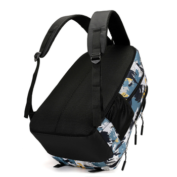 Unisex ruksak za putovanja, casual dizajn, vodootporan, kapacitet 20-35 L, Oxford platno, s printom, pogodan za 16-inčni prijenosno računalo
