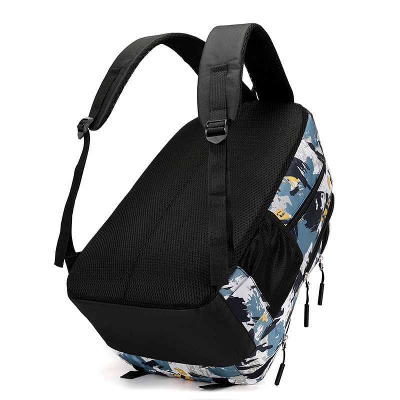Unisex ruksak za putovanja, casual dizajn, vodootporan, kapacitet 20-35 L, Oxford platno, s printom, pogodan za 16-inčni prijenosno računalo