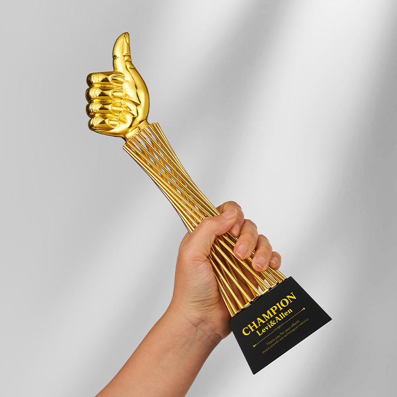 Kristalni trofej za korporativne događaje, nagrada za tim, metalni ukras, dimenzije 30,5 × 8 cm, prilagodljivo logo