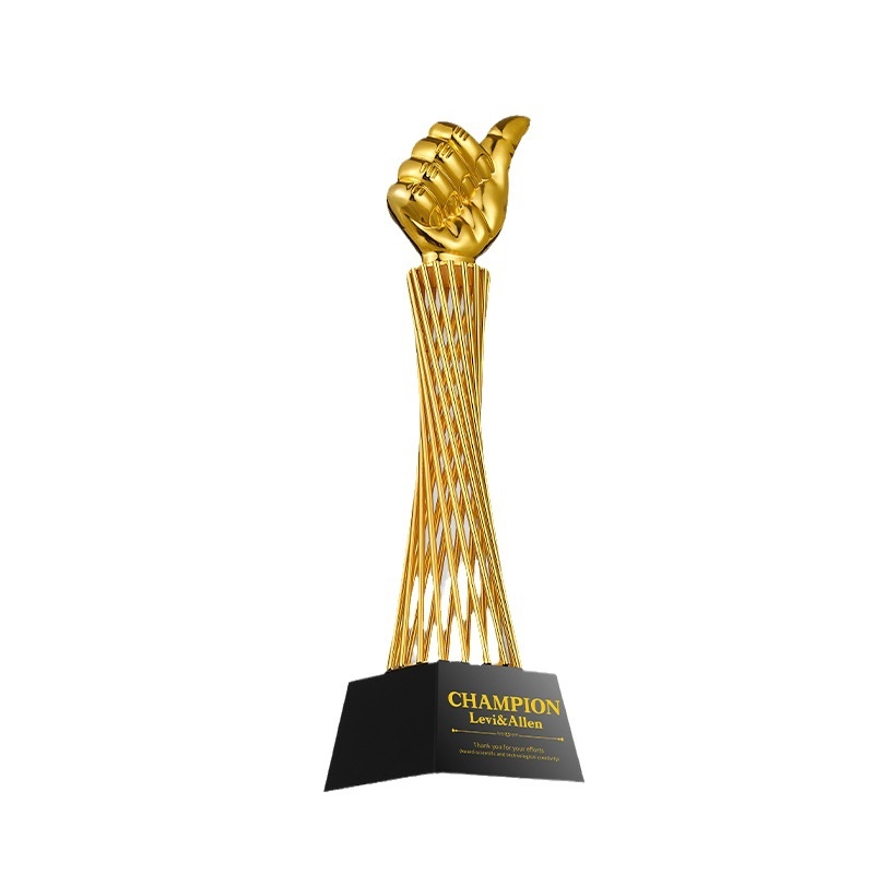 Kristalni trofej za korporativne događaje, nagrada za tim, metalni ukras, dimenzije 30,5 × 8 cm, prilagodljivo logo