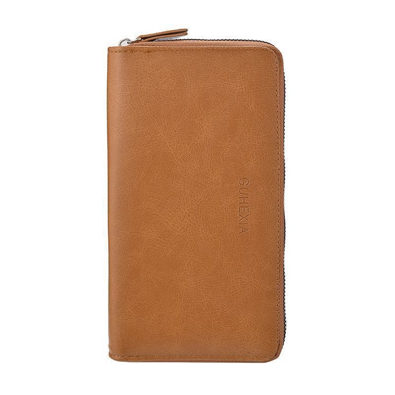 Novčanik za kartice – poslovni stil, luksuzna zaštita od krađe, dvostruka funkcija, dugi sklopivi clutch, prava koža, retro stil