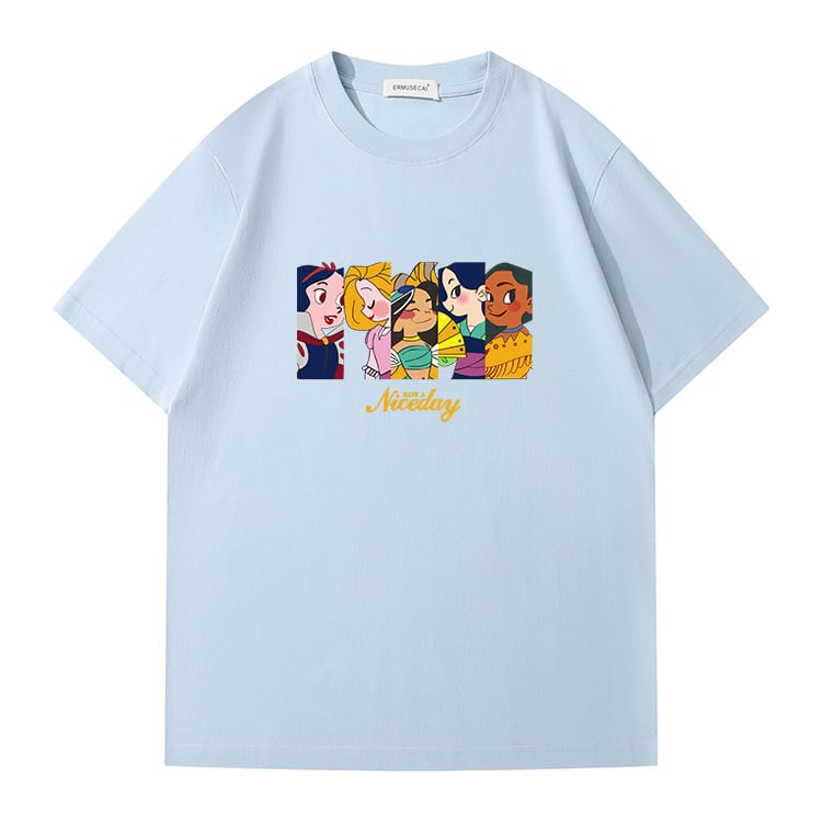 Ženski T-shirt kratkih rukava u japanskom stilu s tiskom teksta, ljeto 2026, udoban slobodan kroj
