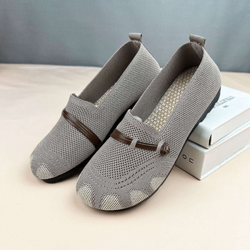 2025 Slip-On cipő puha talppal, kényelmes és légáteresztő – női casual cipő tavaszra és nyárra